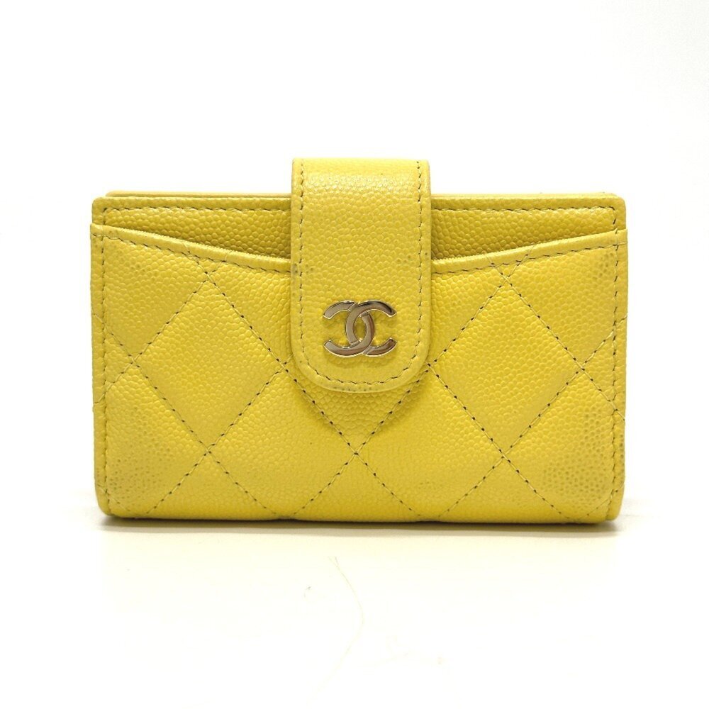 CHANEL Yellow Wallet - Picture 1 of 16